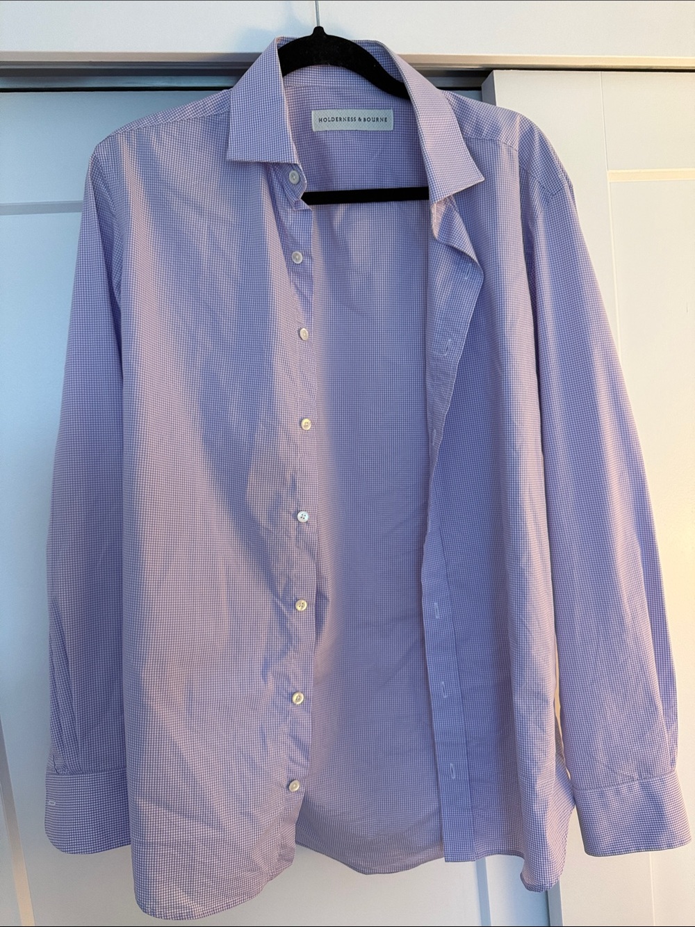 Holderness & Bourne Modern Lavender Dress Shirt